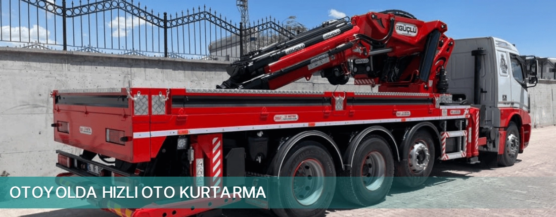 Urla İlçemi Otoyolda Hızlı Oto Kurtarma